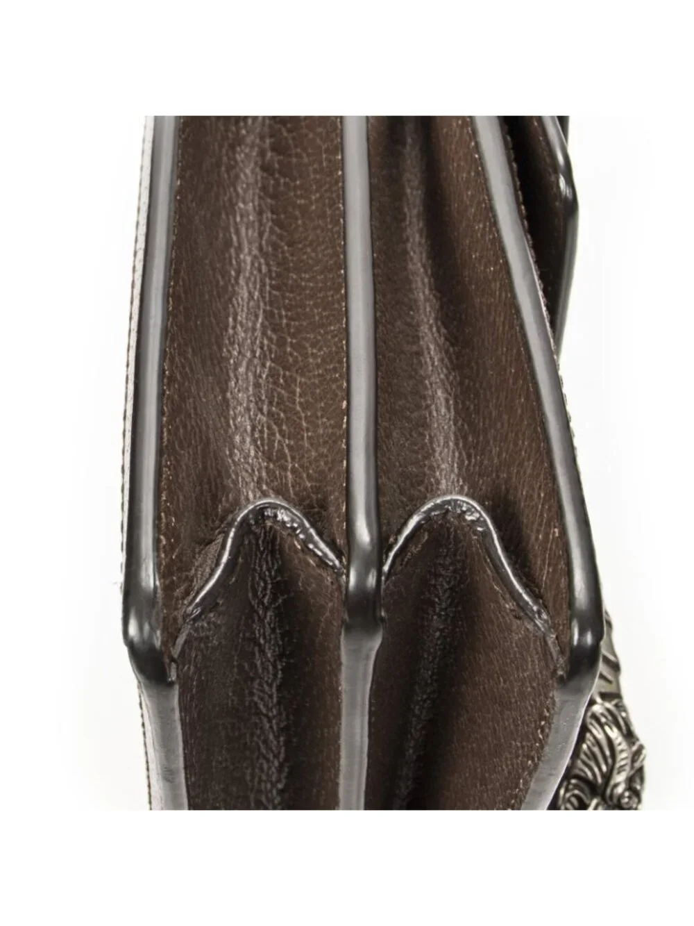 Gucci Small Dionysus Chain Crossbody Brown Beige Jumbo GG Canvas - Picture 7 of 10